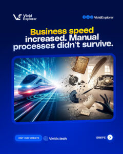 Business Speed Increased. Manual Processes Didn't Survive.